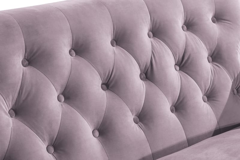 Howard Riviera 2-seters Fløyelssofa - Lilla - Møbler - Sofaer - Howard-sofaer