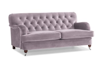 Howard Riviera 2-seters Fløyelssofa - Lilla - Møbler - Sofaer - Howard-sofaer