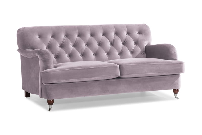 Howard Riviera 2-seters Fløyelssofa - Lilla - Møbler - Sofaer - Howard-sofaer