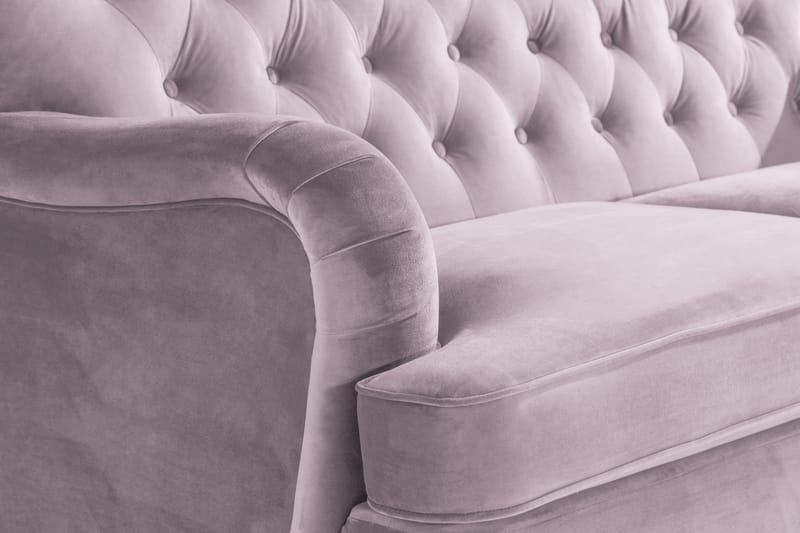 Howard Riviera 2-seters Fløyelssofa - Lilla - Møbler - Sofaer - Howard-sofaer