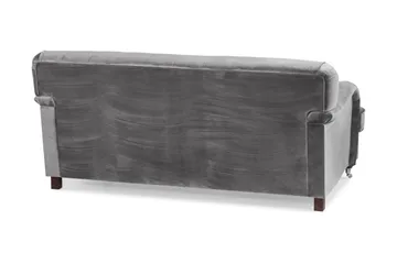 Howard Riviera 2-seters Fløyelssofa - Lys grå - Møbler - Sofaer - Howard-sofaer