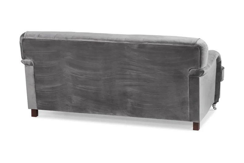 Howard Riviera 2-seters Fløyelssofa - Lys grå - Møbler - Sofaer - Howard-sofaer