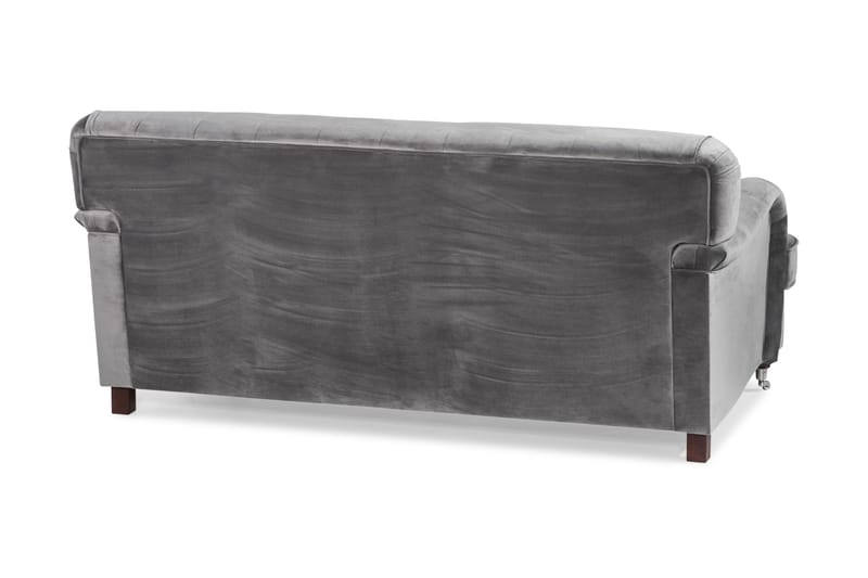Howard Riviera 2-seters Fløyelssofa - Lys grå - Møbler - Sofaer - Howard-sofaer