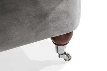 Howard Riviera 2-seters Fløyelssofa - Lys grå - Møbler - Sofaer - Howard-sofaer