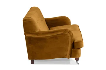 Howard Riviera 2-seters Fløyelssofa - Mørk gul - Møbler - Sofaer - Howard-sofaer