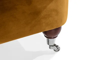 Howard Riviera 2-seters Fløyelssofa - Mørk gul - Møbler - Sofaer - Howard-sofaer