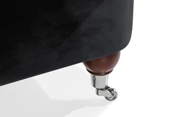 Howard Riviera 2-seters Fløyelssofa - Svart - Møbler - Sofaer - Howard-sofaer