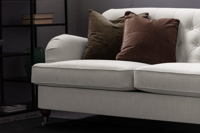 Howard Riviera 2-seters Stoffsofa - Lys grå - Møbler - Sofaer - Howard-sofaer