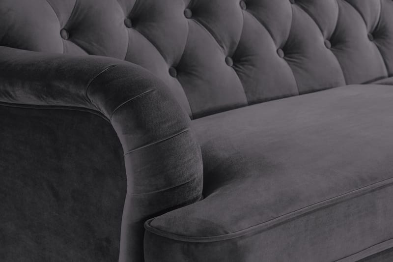 Howard Riviera 3-seters Fl�øyelssofa - Mørk grå - Møbler - Sofaer - Howard-sofaer