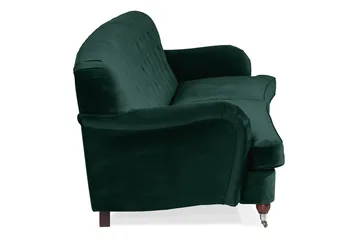 Howard Riviera 3-seters Svingt Fløyelssofa - Grønn - Møbler - Sofaer - Howard-sofaer