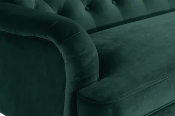 Howard Riviera 3-seters Svingt Fløyelssofa - Grønn - Møbler - Sofaer - Howard-sofaer