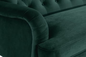 Howard Riviera 3-seters Svingt Fløyelssofa - Grønn - Møbler - Sofaer - Howard-sofaer