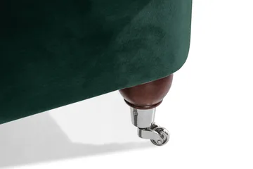 Howard Riviera 3-seters Svingt Fløyelssofa - Grønn - Møbler - Sofaer - Howard-sofaer