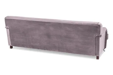 Howard Riviera 3-seters Svingt Fløyelssofa - Lilla - Møbler - Sofaer - Howard-sofaer