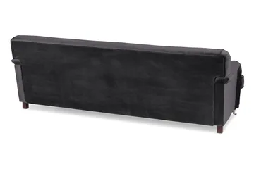 Howard Riviera 3-seters Svingt Fløyelssofa - Mørk grå - Møbler - Sofaer - Howard-sofaer