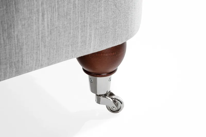 Howard Riviera 3-seters Svingt Stoffsofa - Grå - Møbler - Sofaer - Howard-sofaer