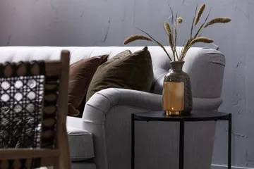 Howard Riviera 3-seters Svingt Stoffsofa - Grå - Møbler - Sofaer - Howard-sofaer