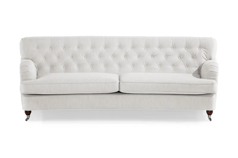 Howard Riviera 3-seters Svingt Stoffsofa, Lys grå