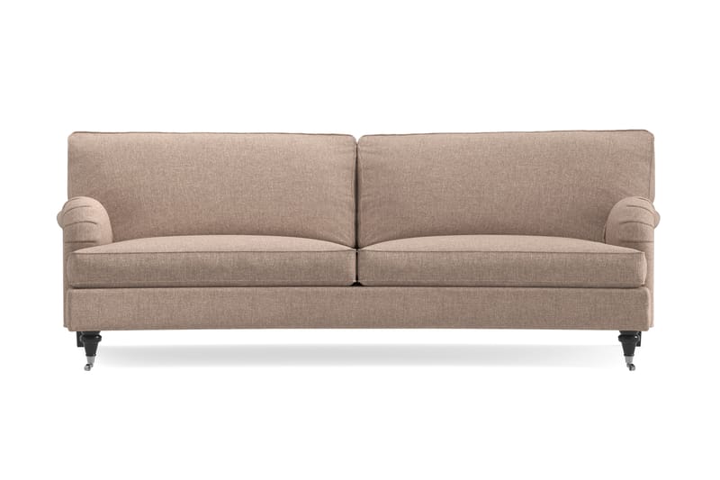 Oxford Classic 2,5-seters Sofa Buet - Mørk beige - Howard-sofaer - 3 seter sofa