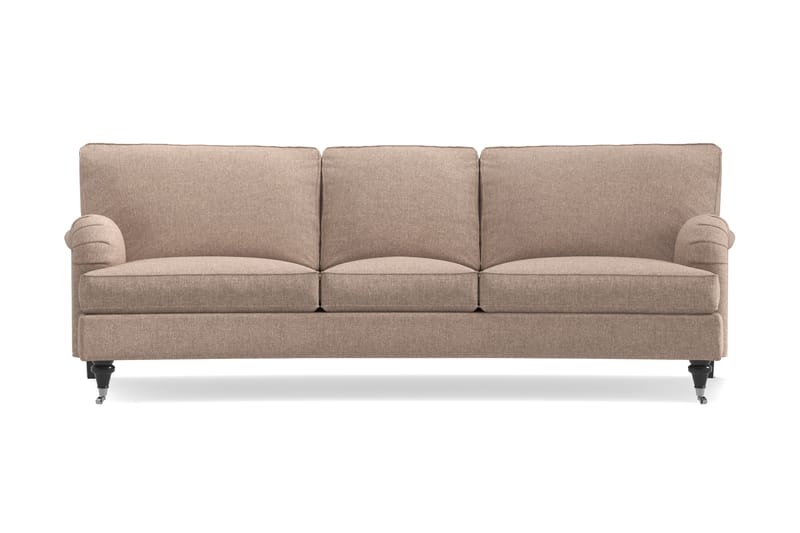 Oxford Classic 3-seters Sofa Buet - Mørk beige - Howard-sofaer - 3 seter sofa