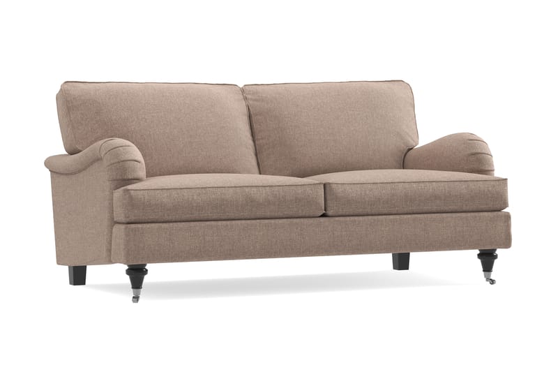 Oxford Classic 3-seters Sofa - Mørk beige - Howard-sofaer - 3 seter sofa