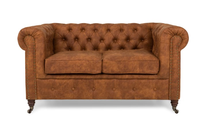 Sofa Chester Deluxe 2-seter - Howard-sofaer - Skinnsofaer - Chesterfield sofaer - 2 seter sofa