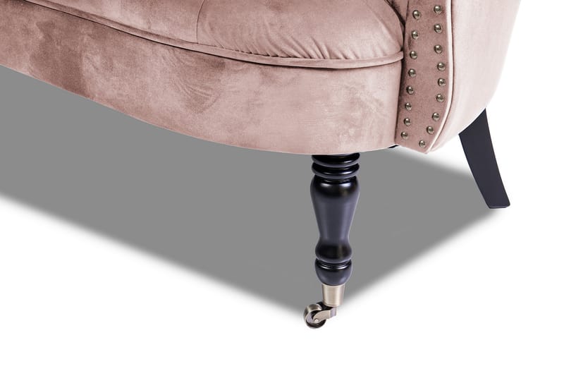 Sofa Chester Ludovic 2-seters - Rosa - Møbler - Sofaer - Howard-sofaer
