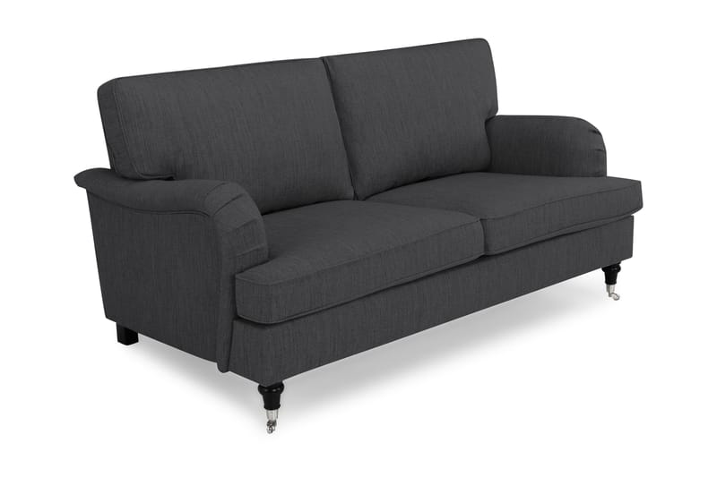 Sofa Oxford Classic 3-seter - Antrasitt - Howard-sofaer - 3 seter sofa