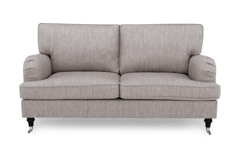 Sofa Oxford Classic 3-seter - Grå|Brun - Howard-sofaer - 3 seter sofa