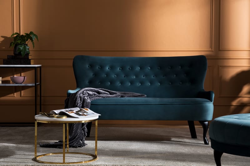 Sofa Thunia Fløyel - Møbler - Sofaer - Howard-sofaer