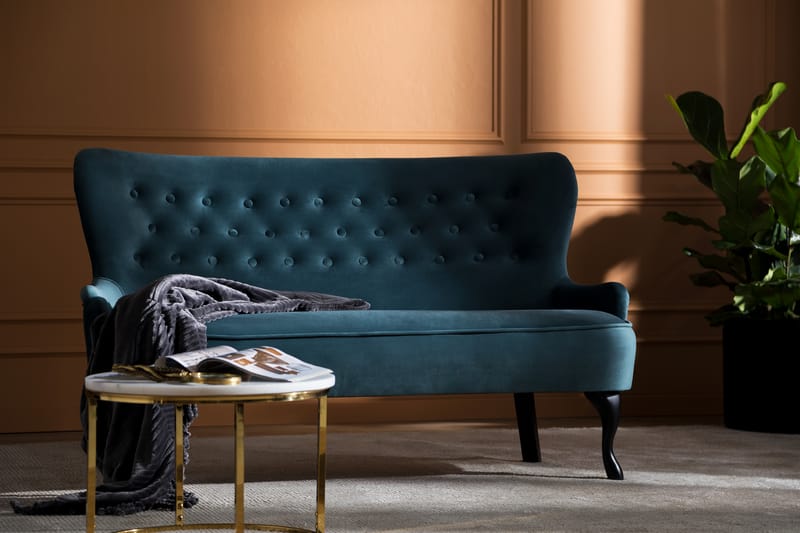 Sofa Thunia Fløyel - Møbler - Sofaer - Howard-sofaer
