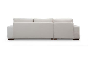 Huelva Høyrevendt L-formet Sofa med Sjeselong 270 cm i Stoff - Benhvit - Møbler - Sofaer - Sofaer med sjeselong