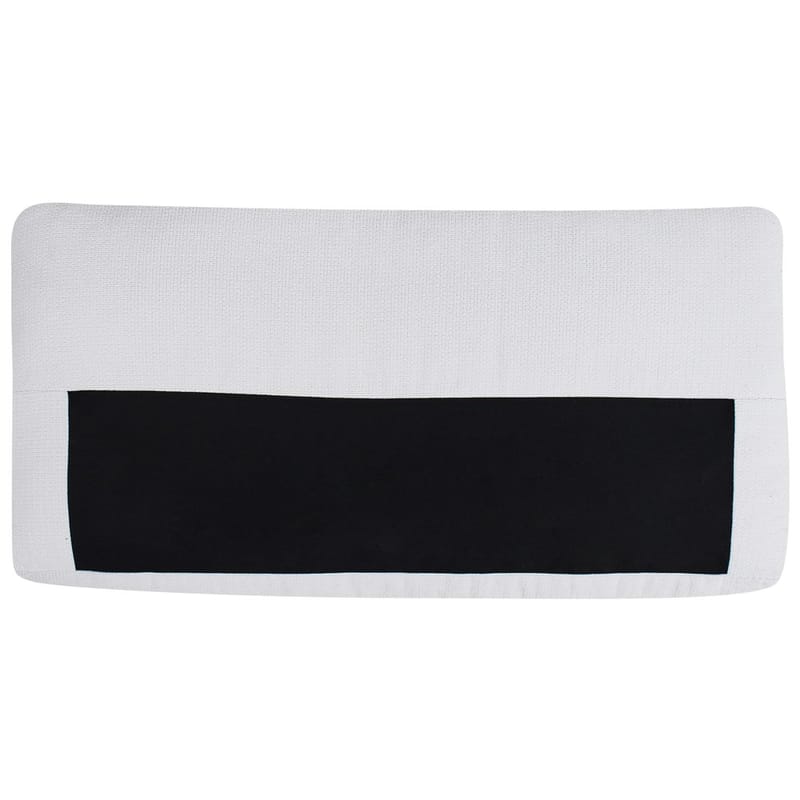Idre 3-seter Sofa i Stoff med Metallben - Hvit|Svart - Møbler - Sofaer - 3 seter sofa