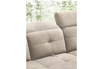Inferne 5-seter Sofa med Sjeselong - Beige - Møbler - Sofaer - Sofaer med sjeselong