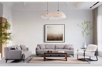 Jaguar 3-seters Sofa - Brun/Grå - Møbler - Sofaer - 3 seter sofa