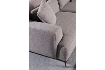 Jaguar 3-seters Sofa - Brun/Grå - Møbler - Sofaer - 3 seter sofa