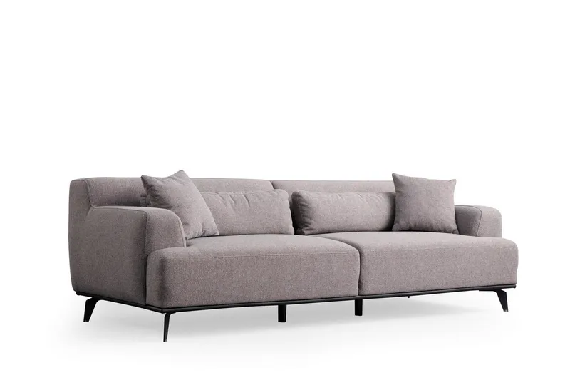Jaguar 3-seters Sofa, Brun/Grå