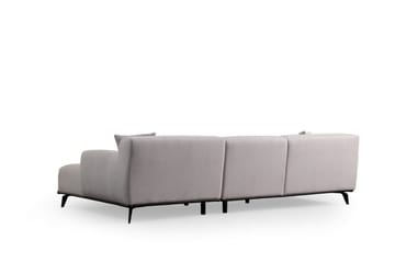 Jaguar 4-seters Sofa med Divan - Hvit - Møbler - Sofaer - Sofaer med sjeselong - 4 seters sofa med divan