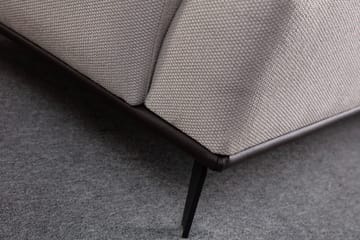 Jaguar 4-seters Sofa med Divan - Hvit - Møbler - Sofaer - Sofaer med sjeselong - 4 seters sofa med divan