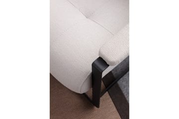 Jaguar 4-seters Sofa med Divan - Hvit - Møbler - Sofaer - Sofaer med sjeselong - 4 seters sofa med divan