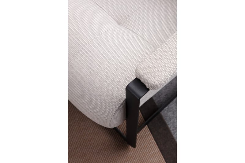 Jaguar 4-seters Sofa med Divan - Hvit - Møbler - Sofaer - Sofaer med sjeselong - 4 seters sofa med divan