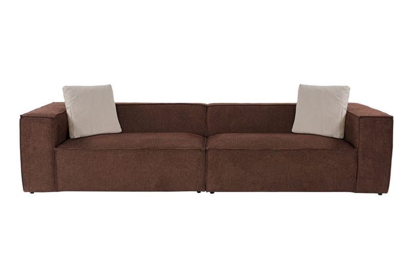 Kaolins Sofa 3-seter, Brun