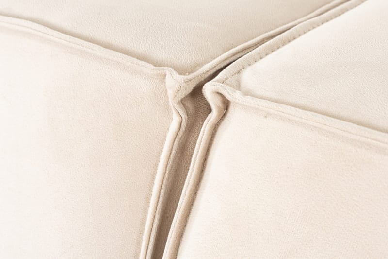 Kaolins Sofa 3-seter - Krem - Møbler - Sofaer - Modulsofaer - Komplett modulsofa
