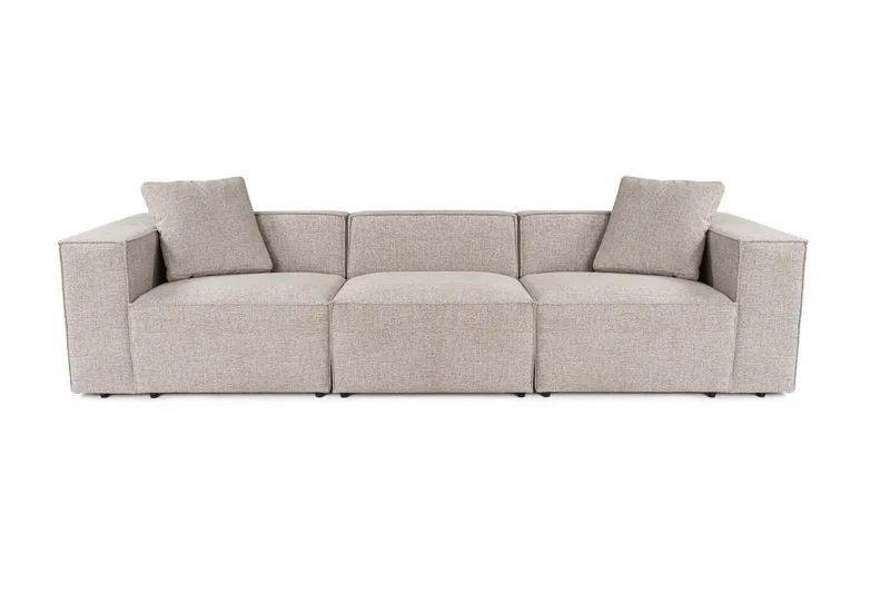 Kaolins Sofa 3-seter, Mokka