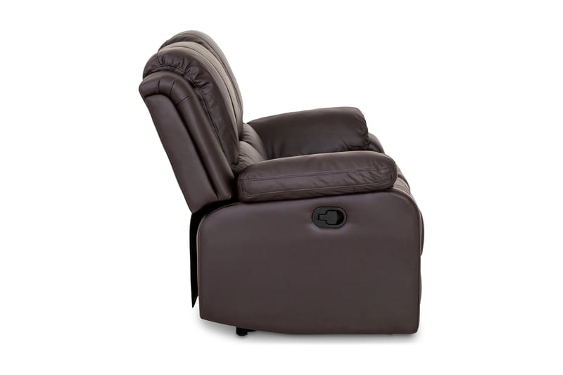 Norbo Liten Reclinersofa 2-seter Kunstskinn - Fällbar sofa - Kinosofa - Møbler - Sofaer - Reclinersofaer - 2 seters kinosofa & reclinersofa