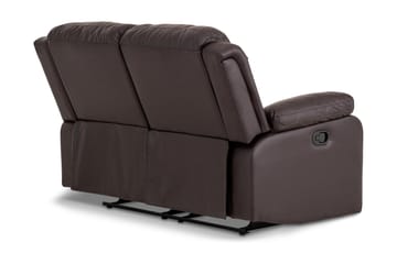 Norbo Liten Reclinersofa 2-seter Kunstskinn - Fällbar sofa - Kinosofa - Møbler - Sofaer - Reclinersofaer - 2 seters kinosofa & reclinersofa