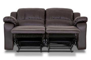 Norbo Liten Reclinersofa 2-seter Kunstskinn - Fällbar sofa - Kinosofa - Møbler - Sofaer - Reclinersofaer - 2 seters kinosofa & reclinersofa