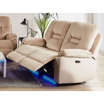 2-seters sofa Rovik - Beige - Møbler - Sofaer - Reclinersofaer