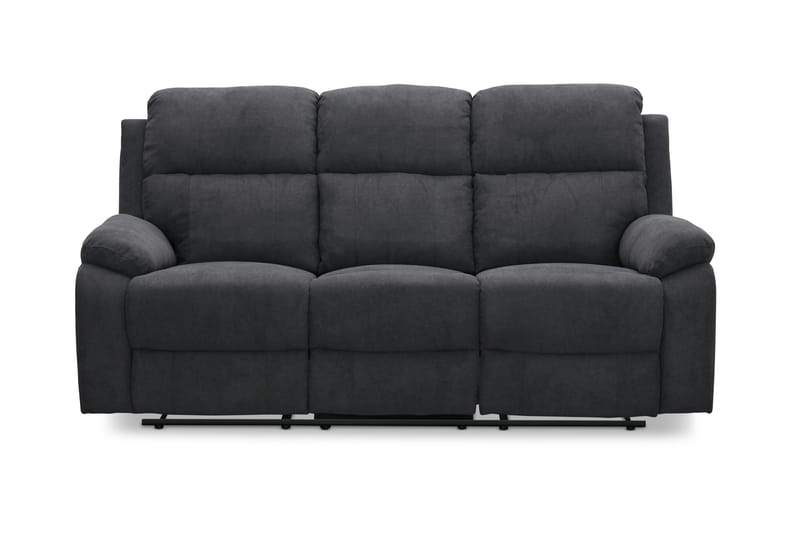 3-seters Reclinersofa Tonopah - Mørkegrå - Reclinersofaer - 3 seters kinosofa & reclinersofa