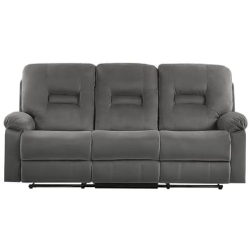3-seters sofa Bergen - Grå - Møbler - Sofaer - Reclinersofaer